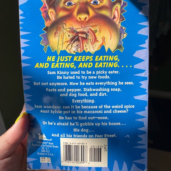 R.L. STINE The Boy Who Ate Fear Street book novel vintage - Picture 2 of 4